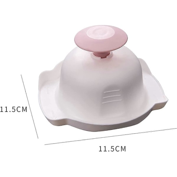 \"QD\" 2 Stycken Plast Anti-skär Handskydd Fingerskydd Mandolin Skivare Rivjärn Mat Säkerhetshållare