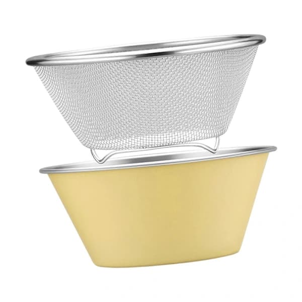 Köksdurkslag Sil Skål Ris Sil Pasta Sil Matsil för