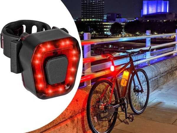 USB-ladattava LED-pyöränvalo