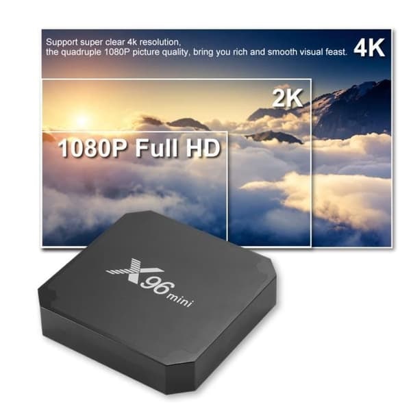 /QD/XCSOURCE X96 Mini Android TV-box Android 7.1 Smart TV-box Amlogic S905W Quad-Core 2GB+8GB 4K HD WIFI Mediaspelare med