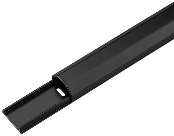 Halvrund kabelkanal i aluminium