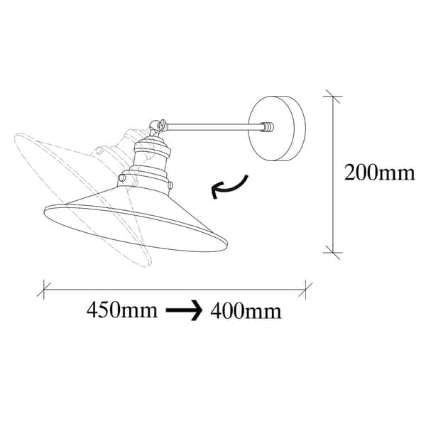 Vegglampe Sağlam - 3741