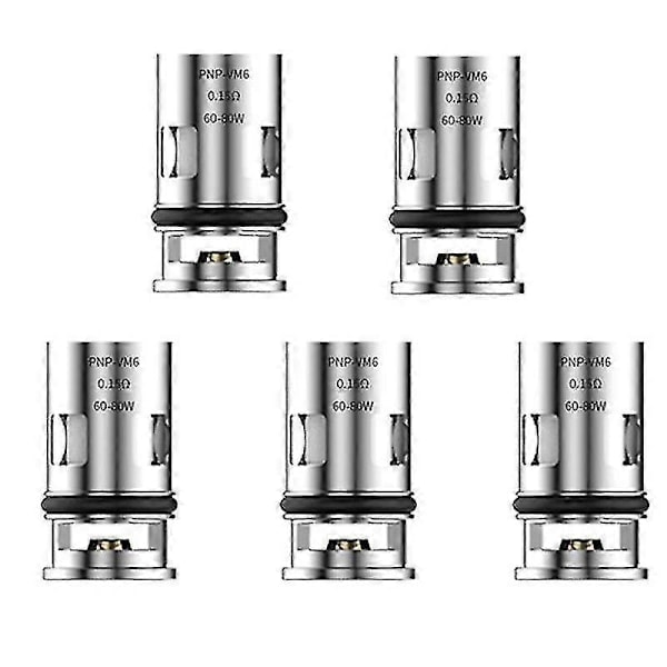 10 st PNP Förångare Ersättningscoil VM6 0,15ohm PNP Coil för Drag X/Drag Max/Argus Pro/Argus X/Argus GT