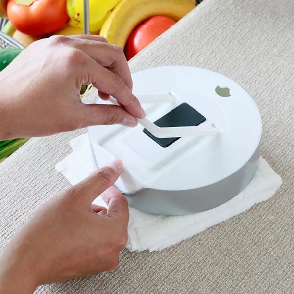 QU.Kitchen Påminnelse 60 Minutter Alarm Påminnelse Rund Form Mekaniske Kjøkkentimere