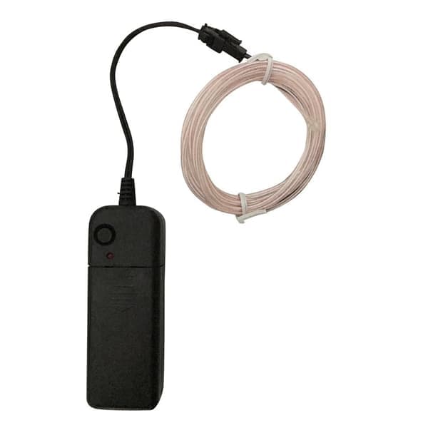 \"QD\" Batteridriven LED Glowstrip Neon Slinga 3 Meter - Blå