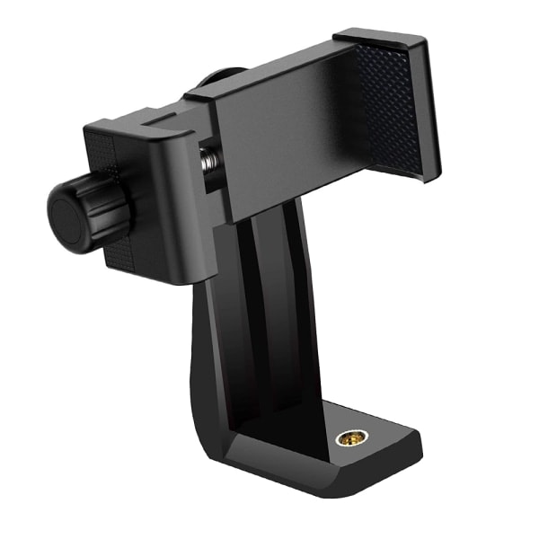 [QD] Tripod Telefonholder Hoved Standard Skrueadapter Roterbar Digitalkamera Holder Selfie Objektiv Monopod Justerbar Ringlys