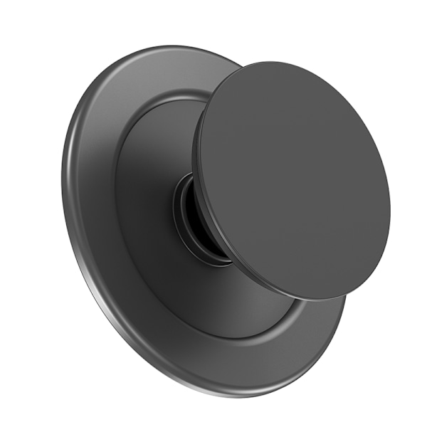 QU/Gifts Magnetisk Griptok upp Socket Magnetisk Telefonhållare Anpassningsbar Telefonhållare Fingergrepp för iPhone Black