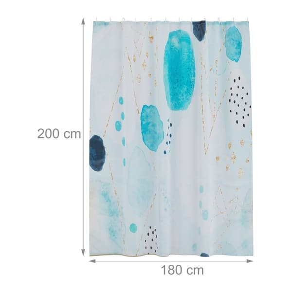 Duschdraperi 180x200 cm med motiv