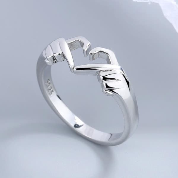 RYI-Angst- og stressring - Fidget Ring - Sølvfarget #7 #7
