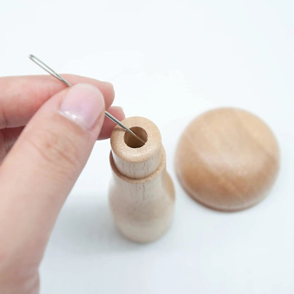 Darning Needle with Cute Darning Mushroom 13pcs Sewing Kit