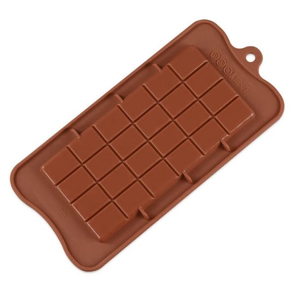 Suuri Suklaalevy Silikonimuotti Brun brown