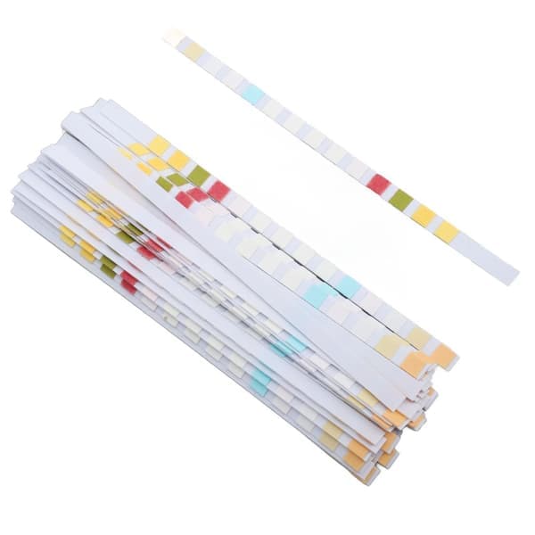 50 st PH-testremsor 14 i 1 alkalinitetshårdhet PH-testpapper för poolvatten Spa
