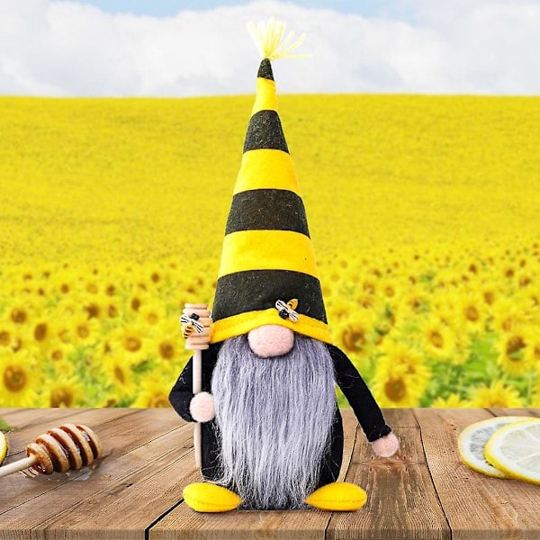 [QD] Humla Bietje Gnome Lang Hat Skandinavisk Tomte Nisse Svensk Elf Hjem Gård Køkkendekoration