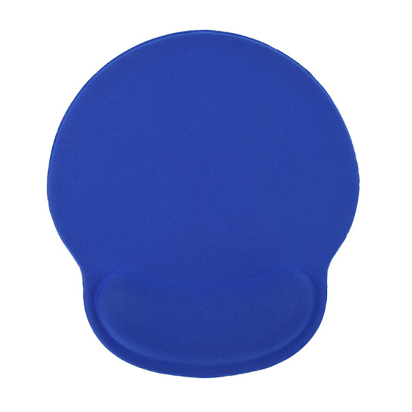 QD-Ergonomisk musemåtte med memoryskum, computermusemåtter, silikone musemåtte med gel håndledsstøtte Blue