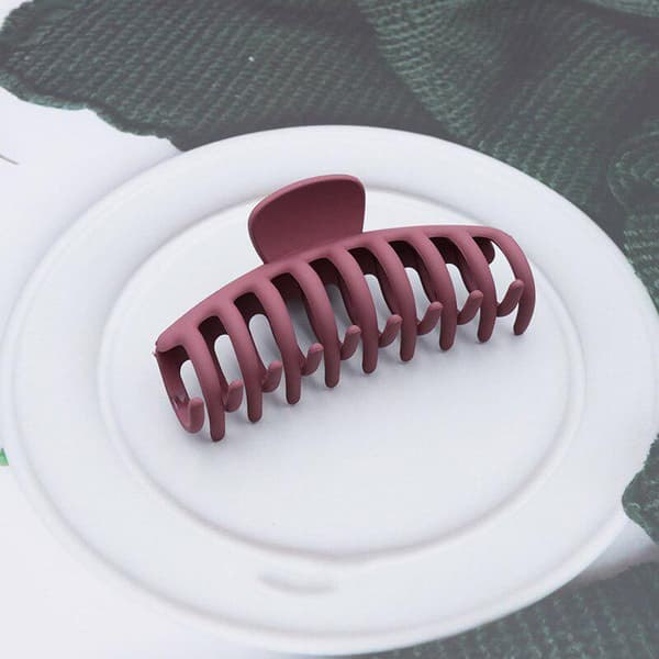 Hårklämma XL - Rosa - 5 st