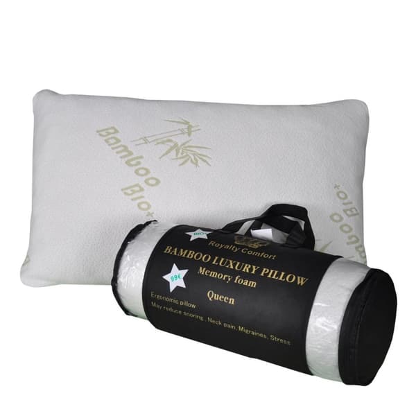 Kudde, Memory Foam och Bambu - 76 x 51 cm
