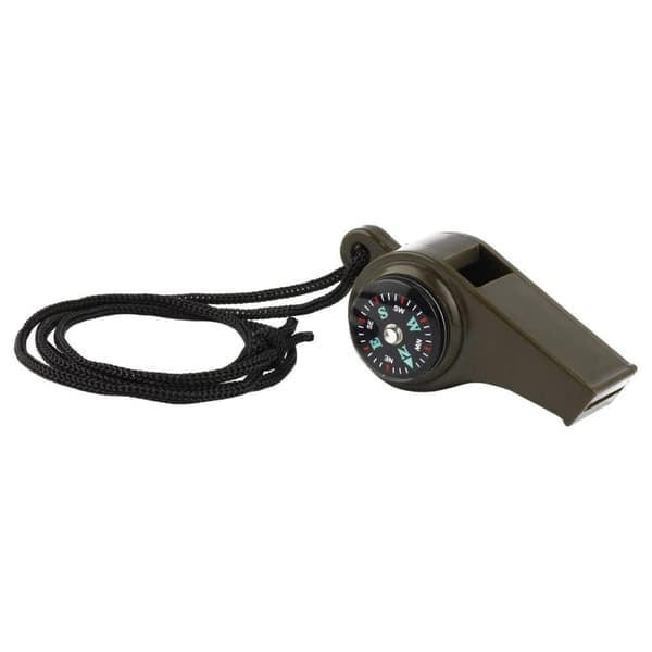 /QD/ Visselpipa med Kompass och Termometer