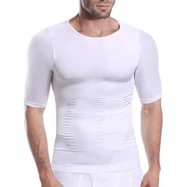 Hållningströja för Bättre Hållning Posture T-shirt M Vit