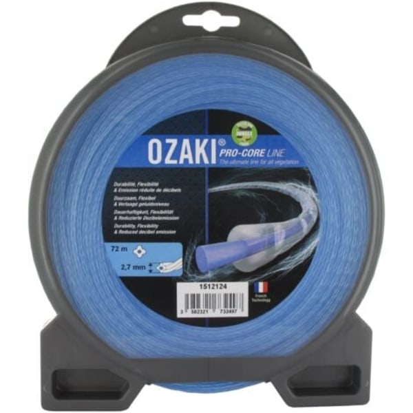 QQU-OZAKI PRO-CORE LINE 2.7mm spiral nylon tråd skall (72m)