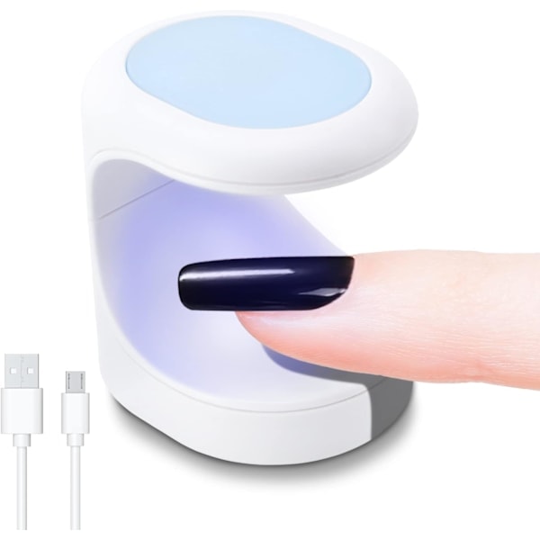 [QD] UV LED -kynsilamppu, Mini UV -lamppu geelikynsille, Nopeasti kuivuva kynsilamppu, Kannettava USB-kynsikuivain