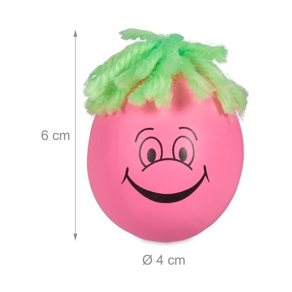 Stressboll 6 cm 12-pack