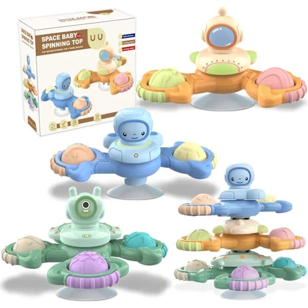 Sugekopp Spinnerleker, Rom-element Spinnende Montessori Leker