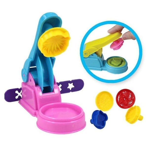 \"QD\" Smart dejværktøj plasticine ekstruder kreativ DIY farverig ler håndværk legetøj til børn