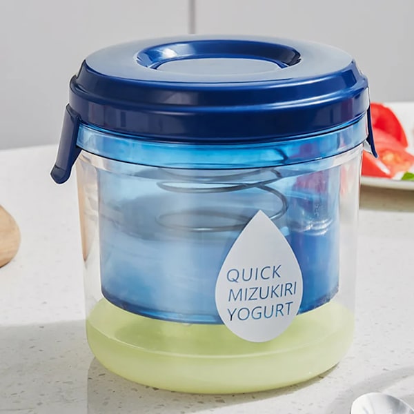 QU.1300ml Yoghurt Si Yoghurt Valle Separator Genanvendelig Hjemmelavet Yoghurt Madsi Yoghurtmaskine Filter Til Sojamælk Juice Te