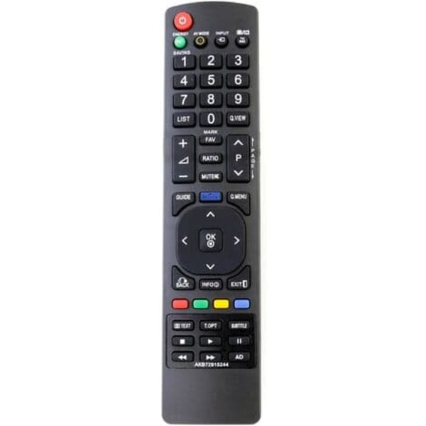 \"QD\" AKB72915244 Korvaava kaukosäädin LG TV:lle 37LD450 32LD450 47LD450 42LD450 55LE5300 60LD550 42LH3000 47LD420 46LD550 42LD550 AKB7 Remote