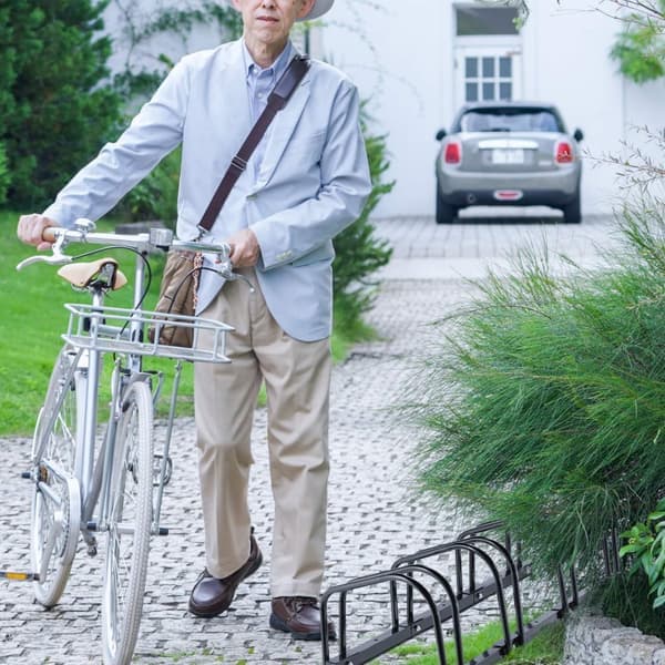 Sykkelstativ for 4 sykler