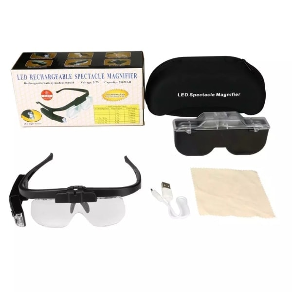 [QD] Magnifying Glasses with LED - 4.5X