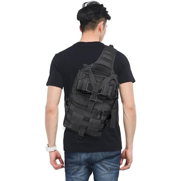 Olkalaukku, crossbody-laukku, maastokuvioinen miesten reppu, crossbody-laukku_qq