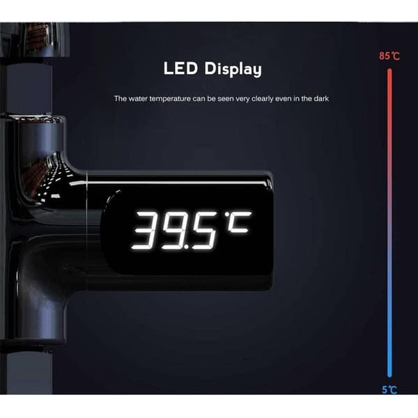 LED Termometer til dusjkran, LED Termometer til dusjkran_qq