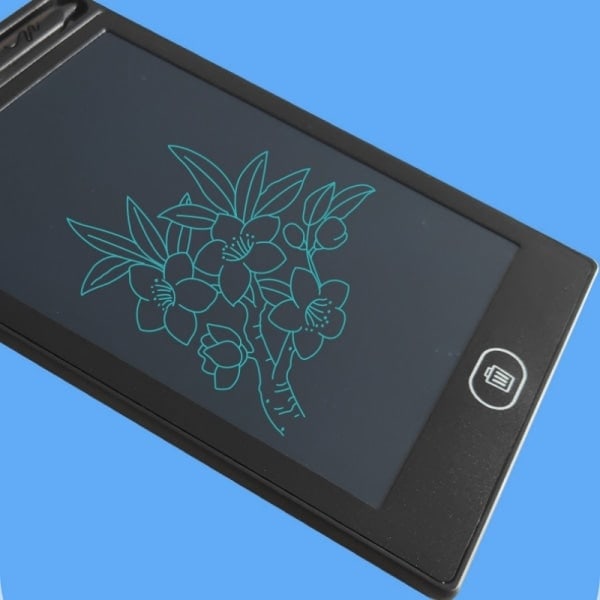 6,5\" LCD digital tegnebrett med penn Svart˜QD