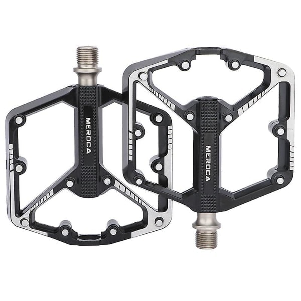\"QD\" Mountainbikepedaler, Plattpedaler i lättvikts aluminiumlegering för landsväg och mountainbike, dubbel DU-version