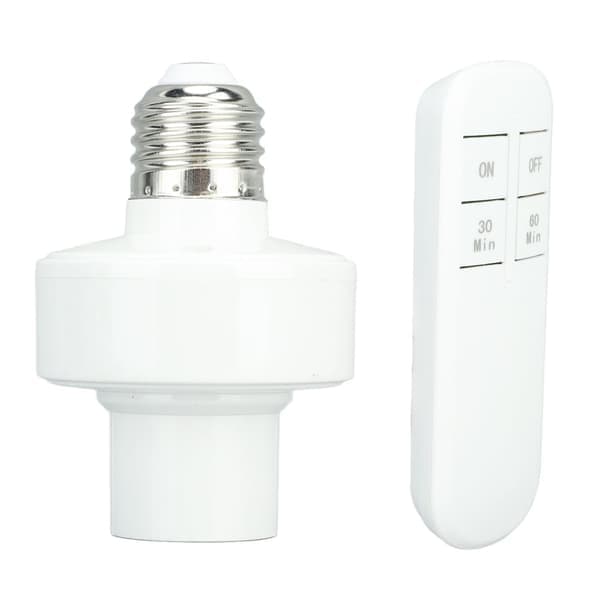 Trådlös fjärrkontroll glödlampssockel för E27 lampbas (220V)