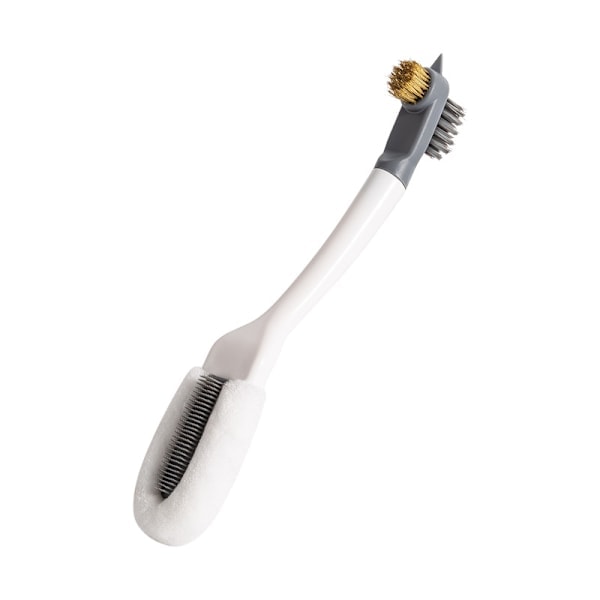 [QD] Skobørste, skorengjøringsbørste, langskaftet plastskobørste, 26 cm