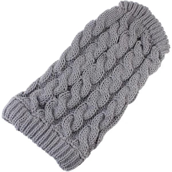 1. strikket genser med hals for hunder, vintervarm tykk pullover, strikket genser, heklet genser, klær