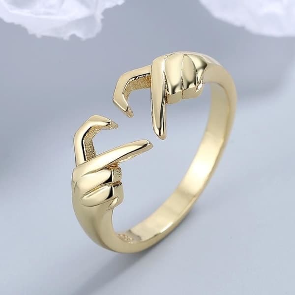 RYI-Angst- og stressring - Fidget Ring - Sølvfarget #7 #7
