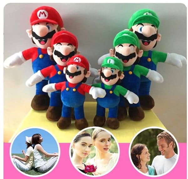 Super Mario Pehmolelu Pehmustettu eläin pehmolelu pehmonukke 33cm