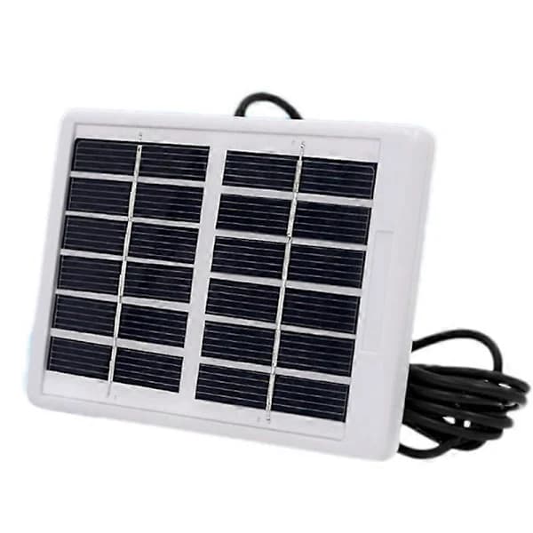 6V 1.2W Solpanel Polykristallin Solcellsmodul Tålig Vattentät Laddare Nödljus Ca