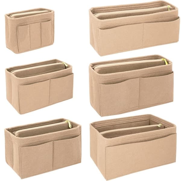 /QD/2x Taskeindsatser - Beige