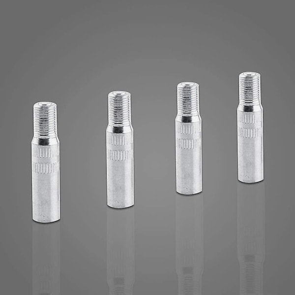Ventilforlenger, 4 stk Metalliske Bilhjul Ventilforlengere, Dekkventilforlengeradapter for Bil, Bil, Lastebil, Van˜QD
