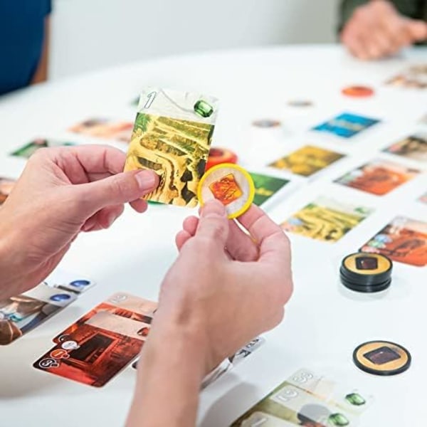 Kompatibilitet Splendor - Et strategisk spill om edelstener for barn og voksne, fra 10 år, 2-4 spillere, spilletid 30 minutter (miniversjon)_nzywt