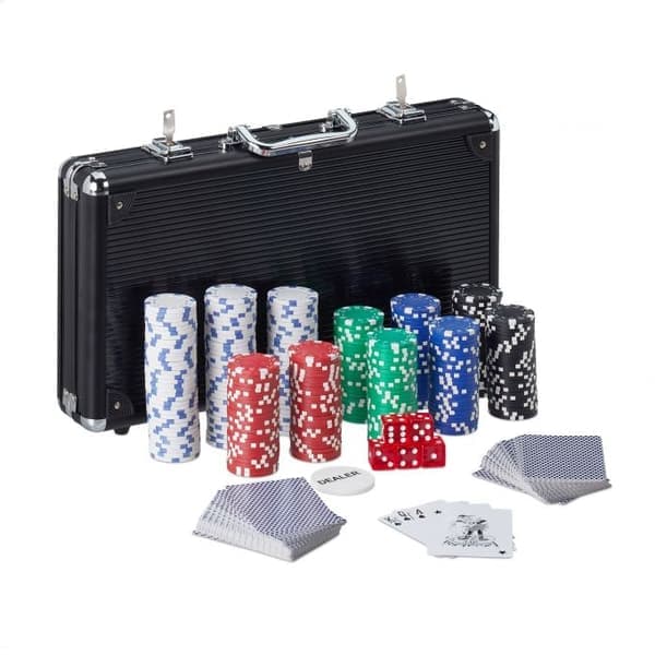 Pokerväska med 300 marker