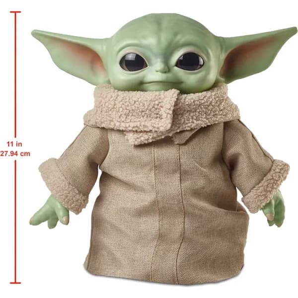 11\" Star Wars Pehmolelu Yoda The Mandalorian