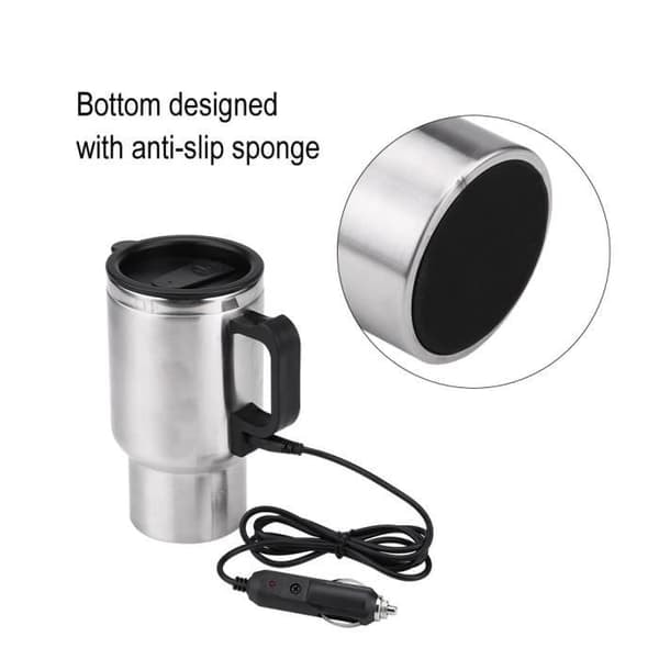 /QD/Elektrisk Vattenkokare Varmvattenberedare Bil Camping 12V 450ML - TUN