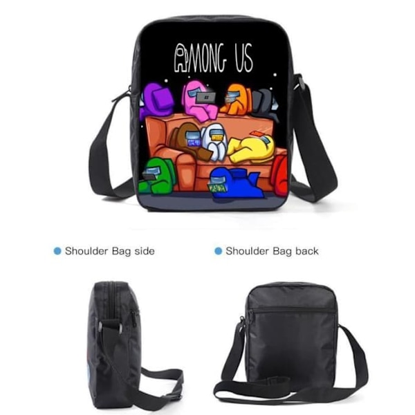 Ryggsäck Among Us Skolväska 3-pack_qq