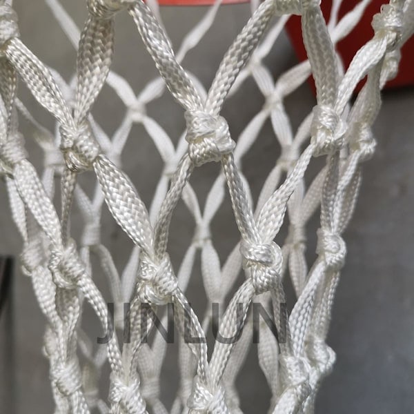 QD Basketbollnät för utomhusbruk, slitstarkt, 12 öglor, tävlingsstandard