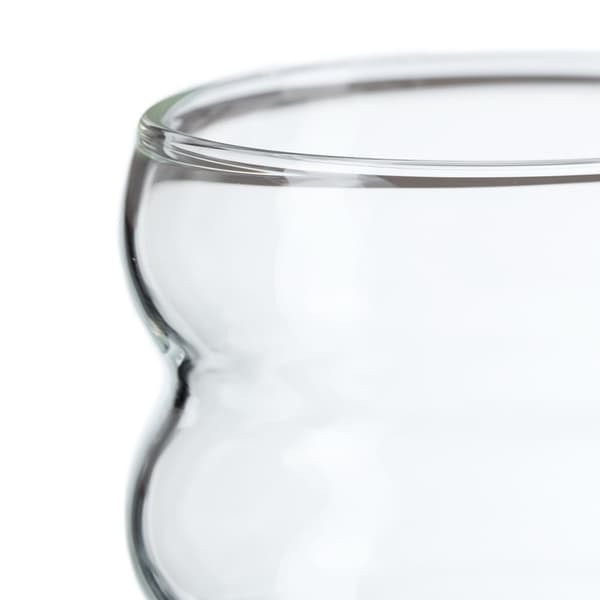 Vågformade dricksglas 4-pack